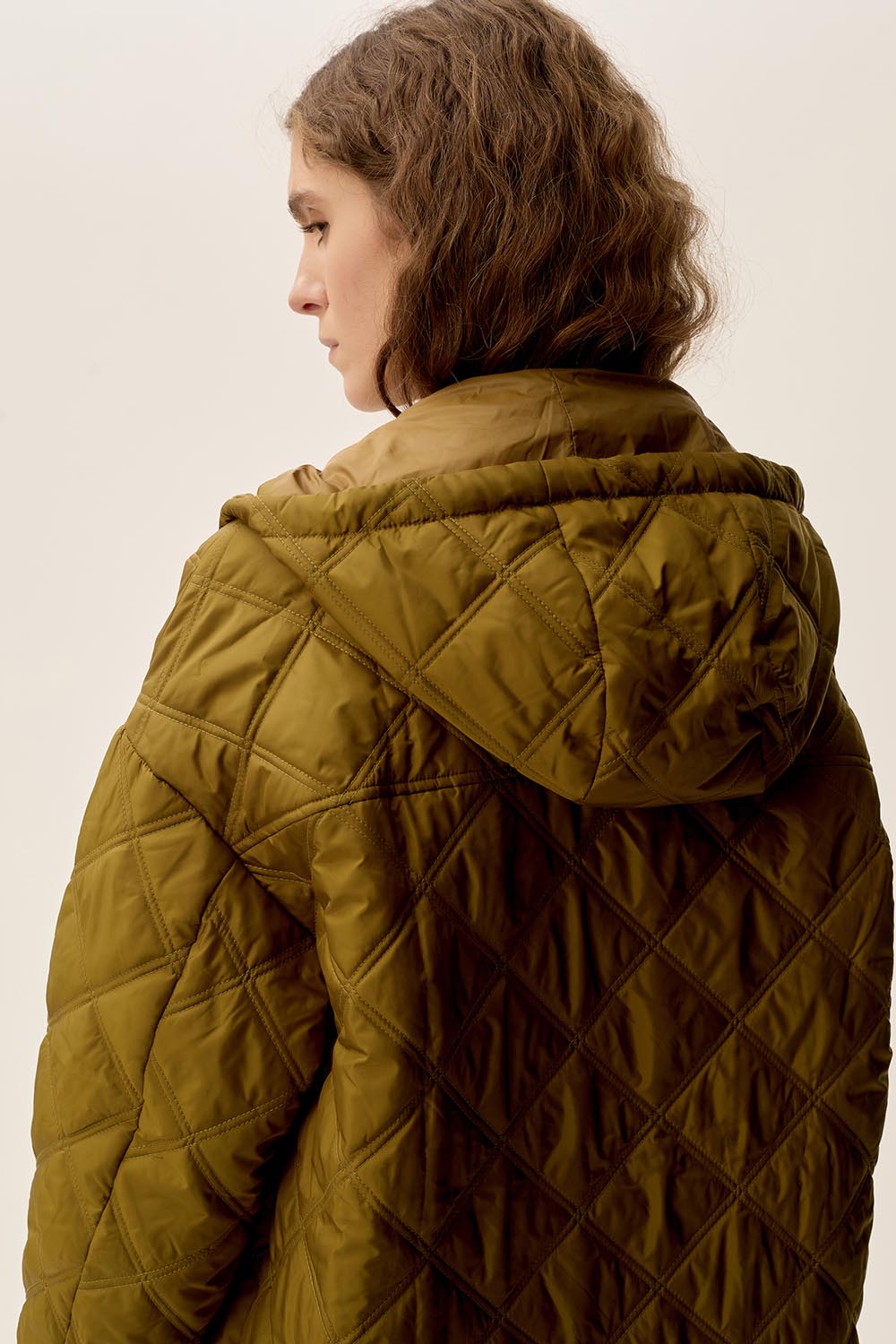 Manteau Yoko Olive