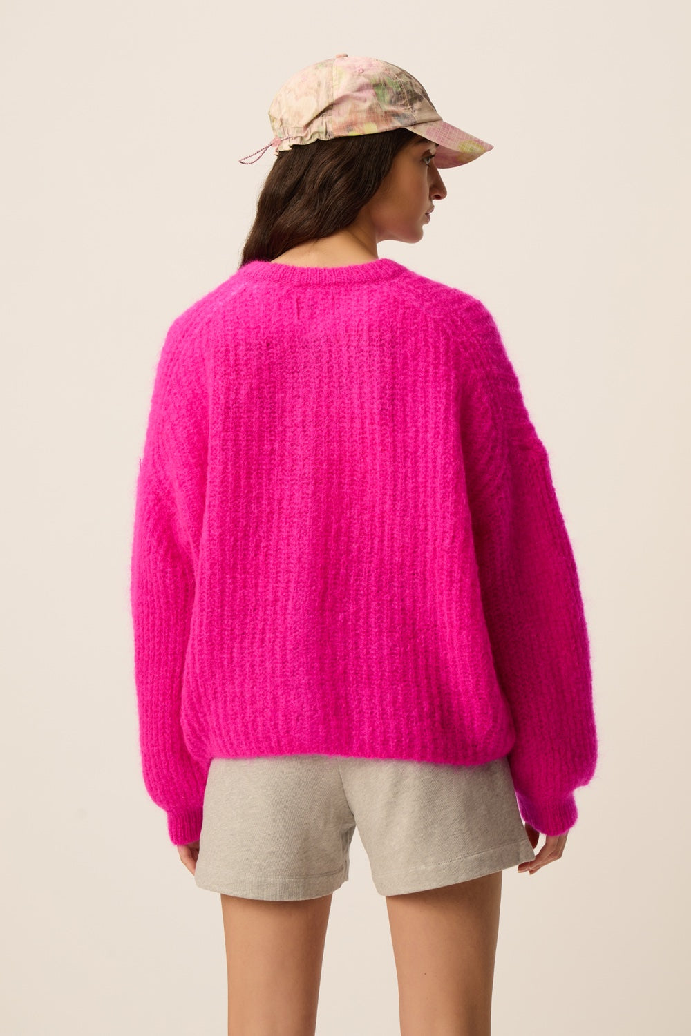 Gilet Alma Fuchsia