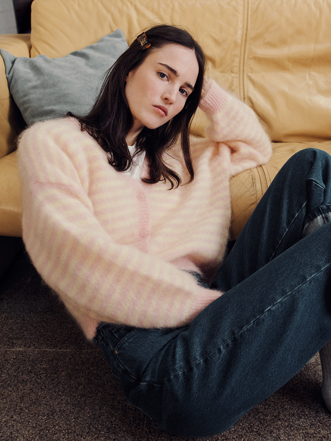 Gilet Alvaro Beurre/Bulle