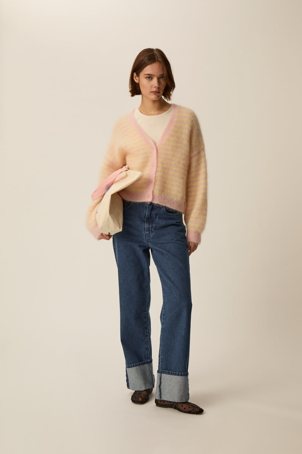 Gilet Alvaro Beurre/Bulle