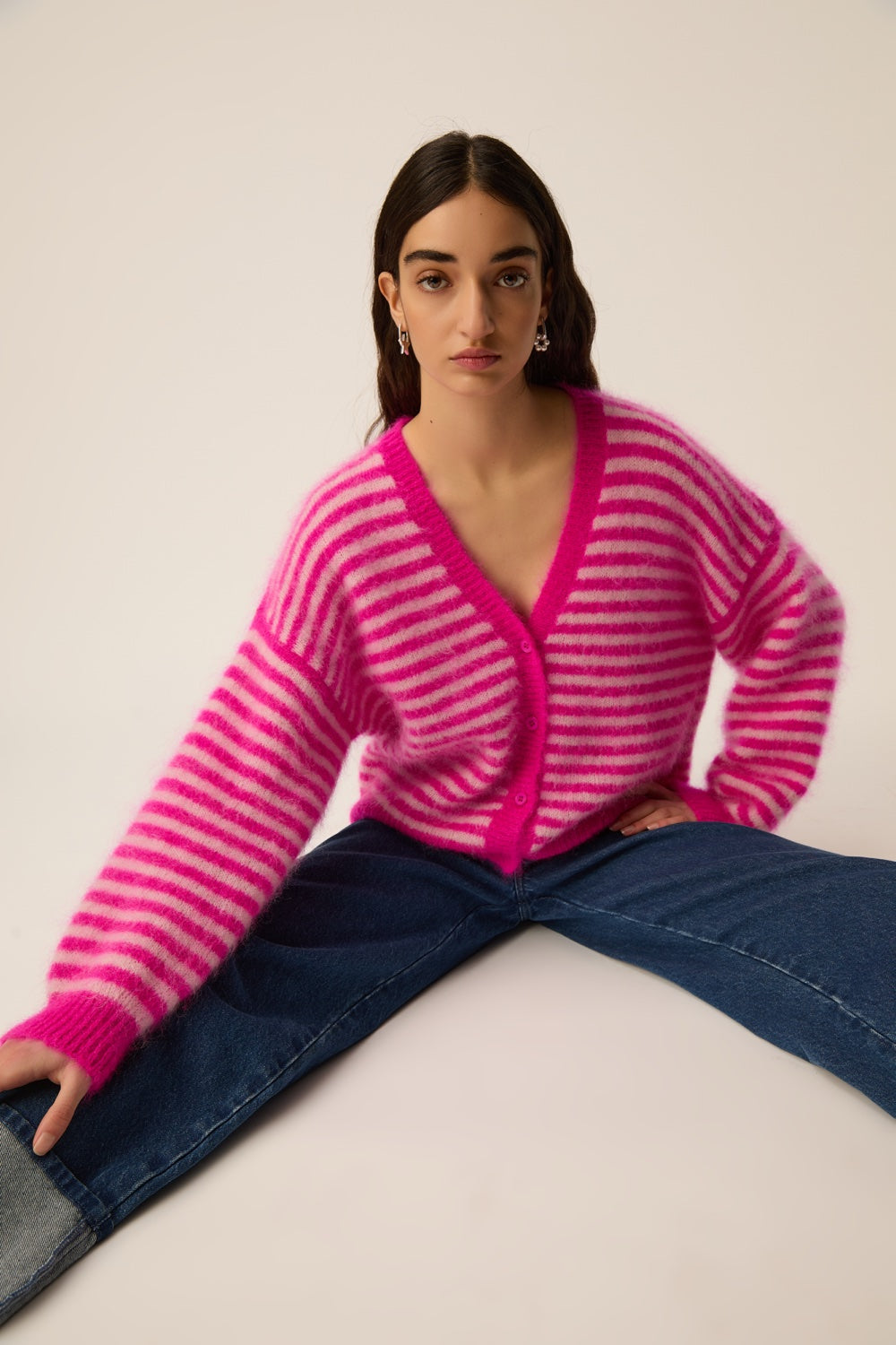 Gilet Alvaro Fuchsia/Bulle