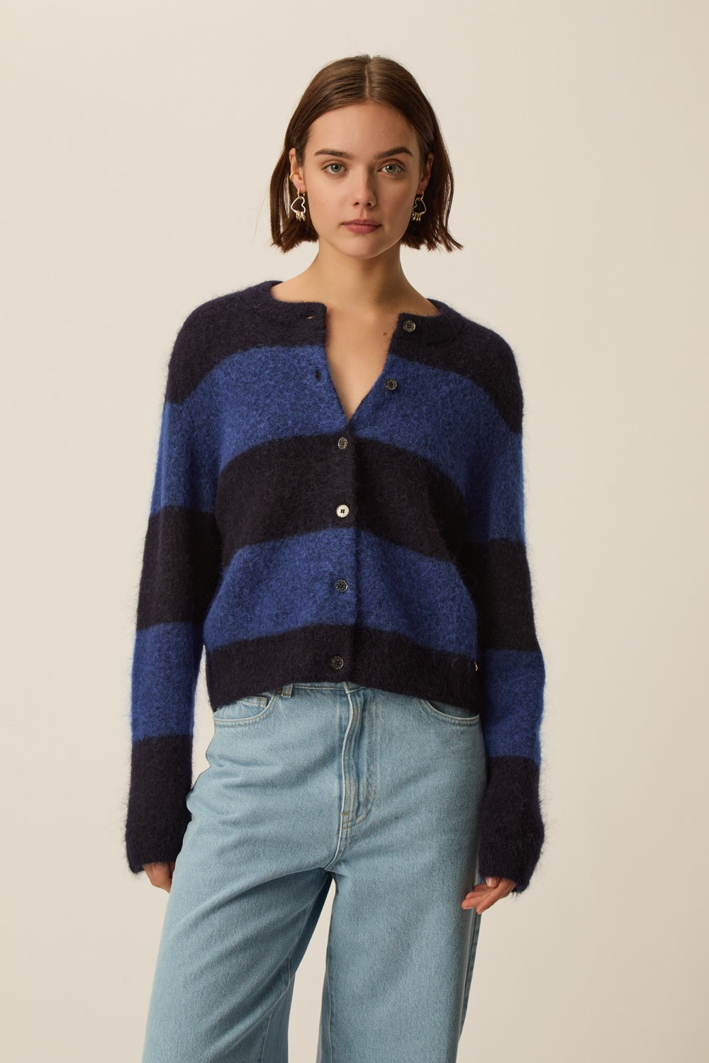 Gilet Domette Marine/Indigo