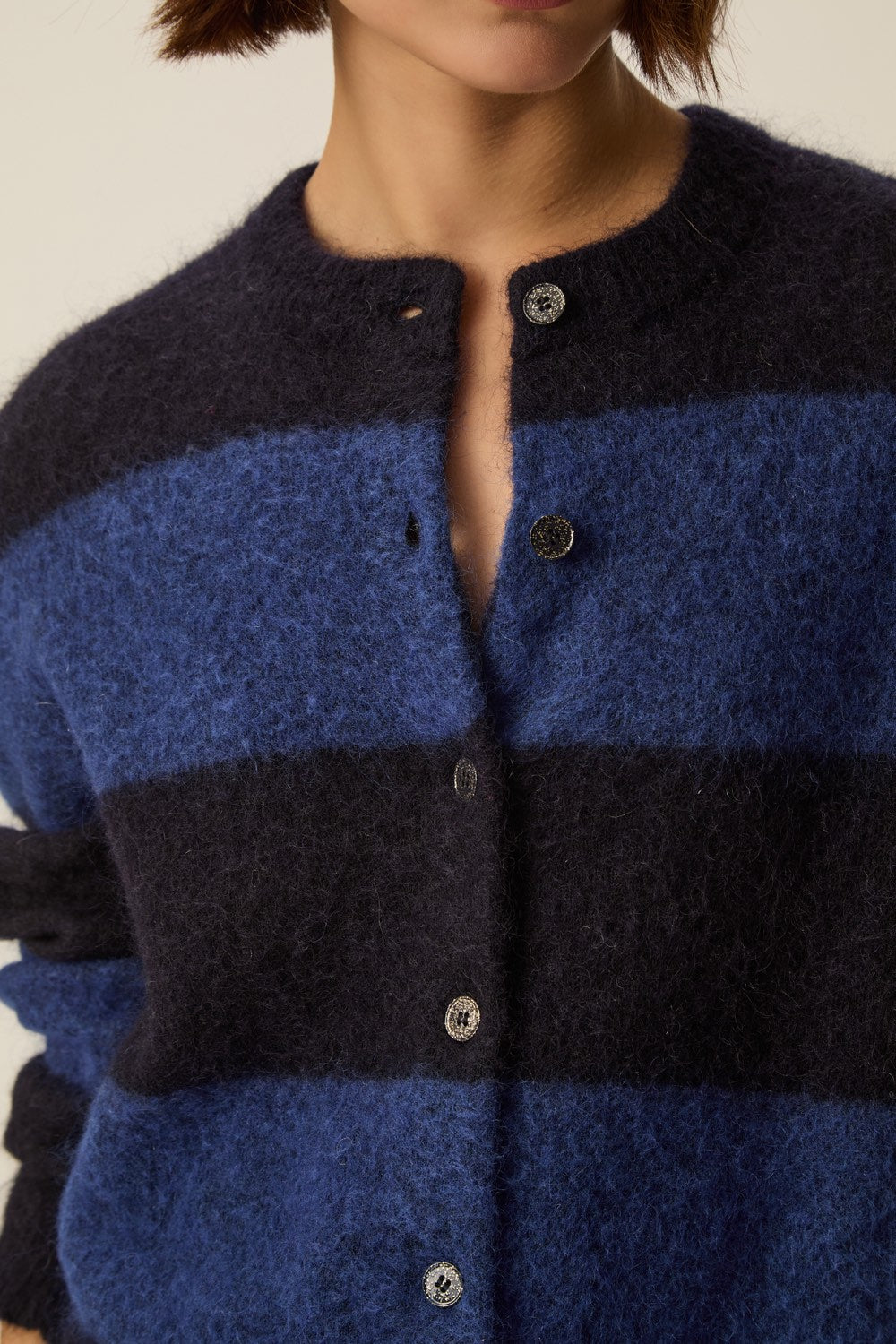 Gilet Domette Marine/Indigo