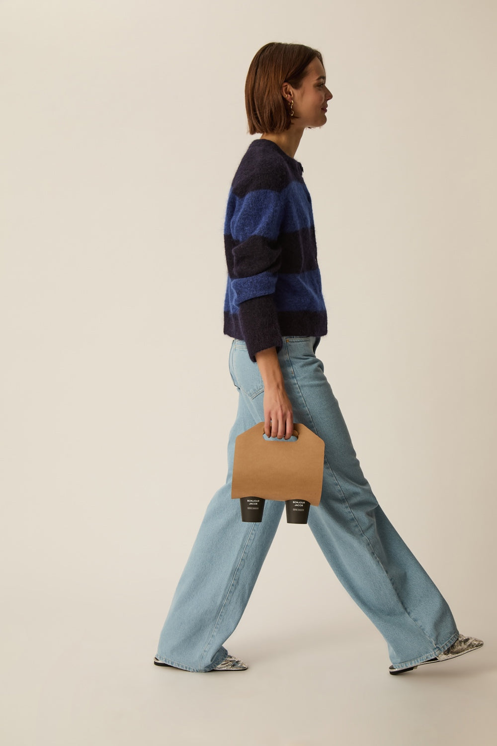 Gilet Domette Marine/Indigo