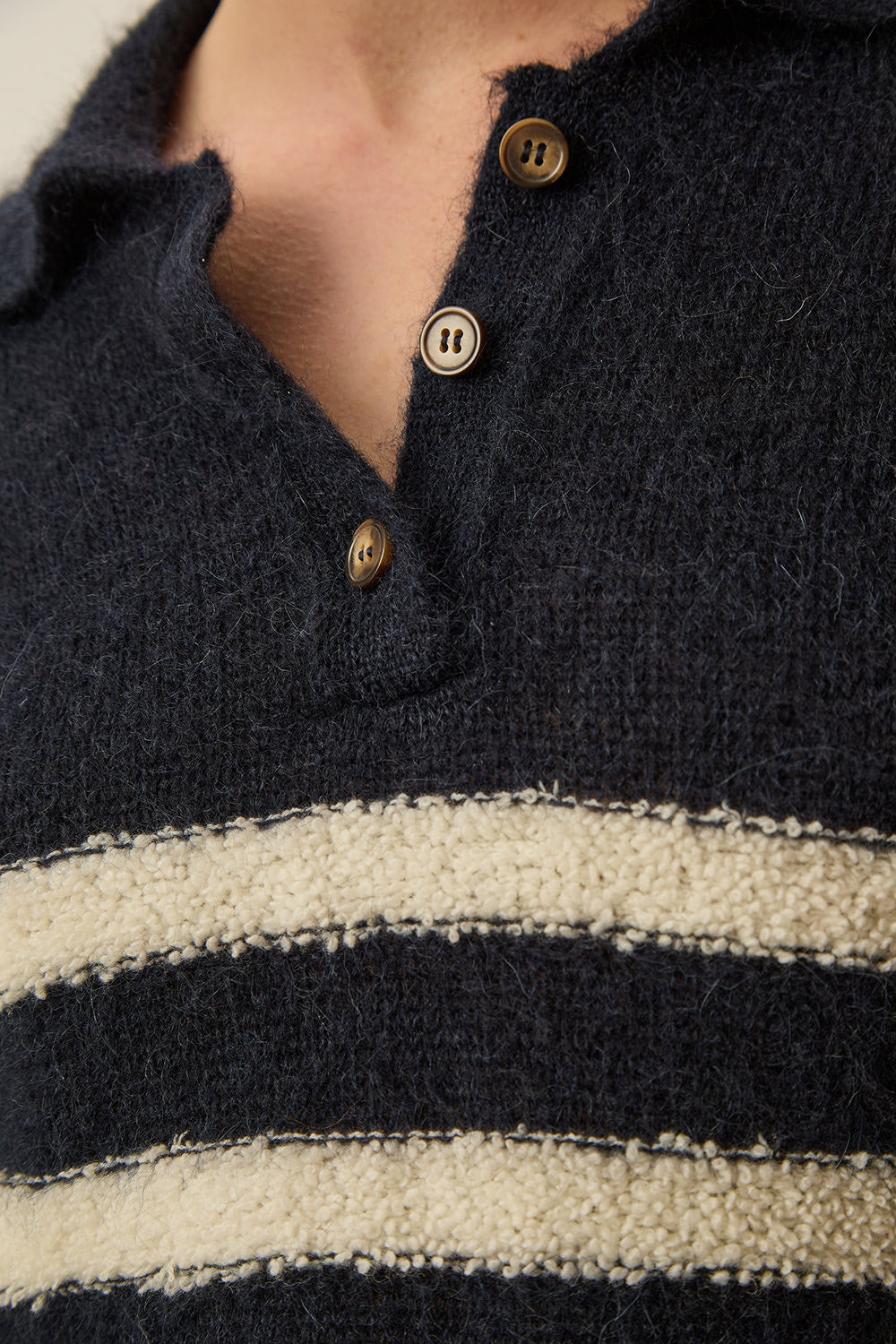 Jumper Claudio Marine/Creme