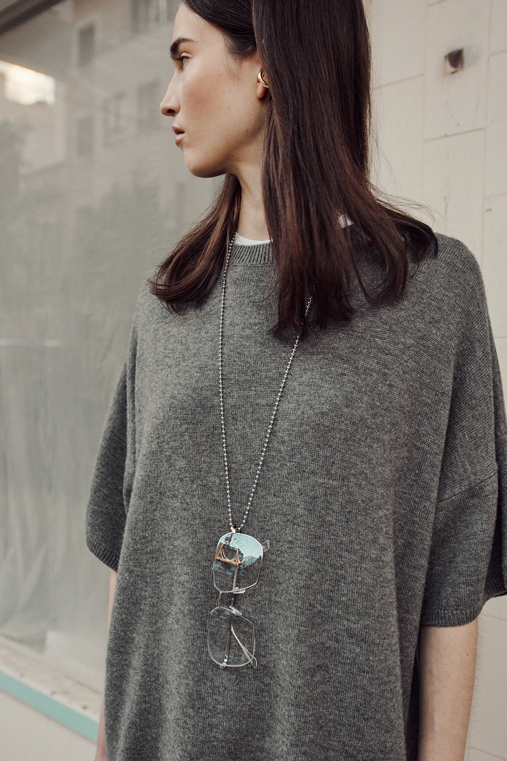 Pull Aromane Gris Medium