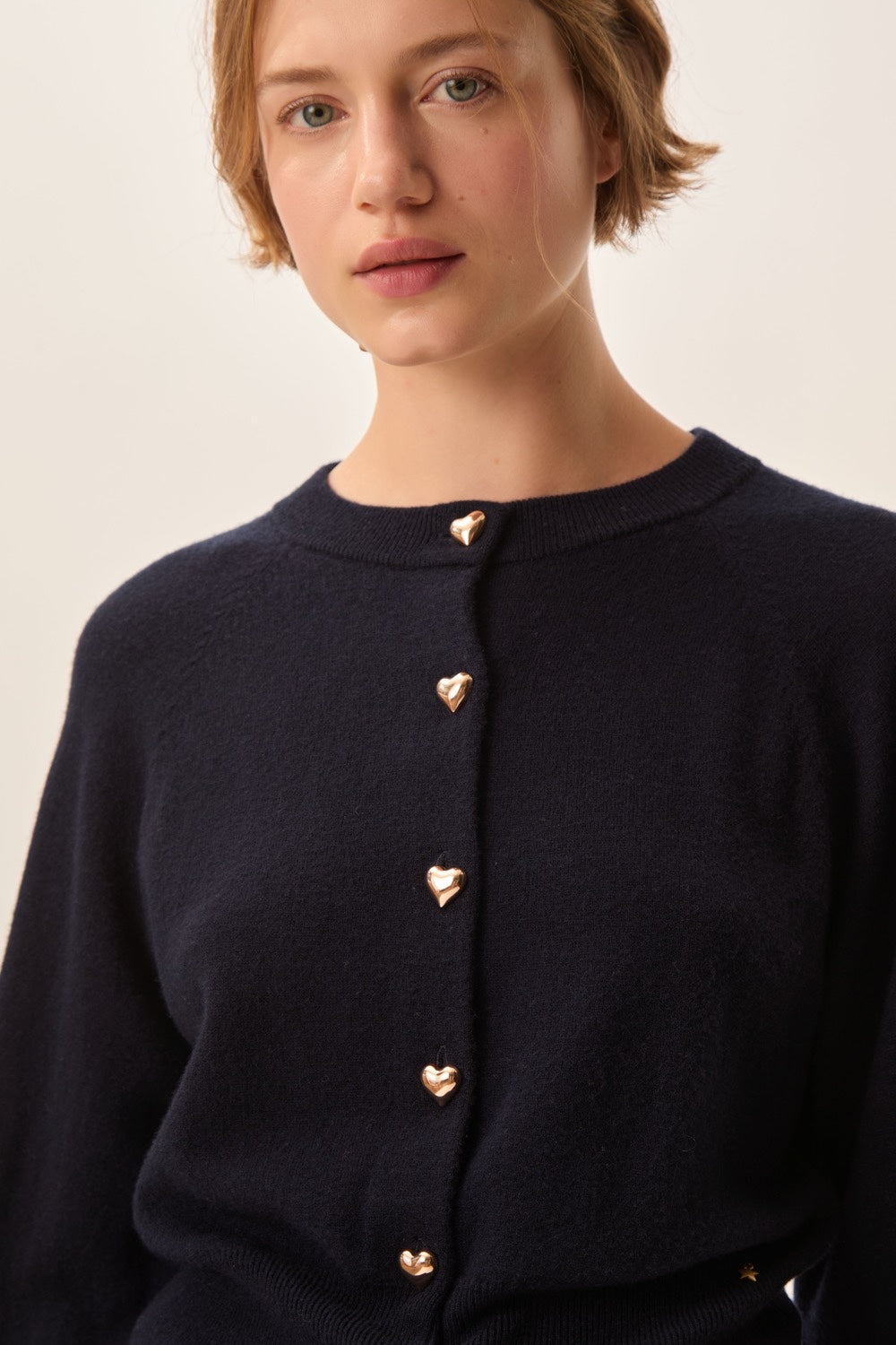 Cardigan Arbalette Marine