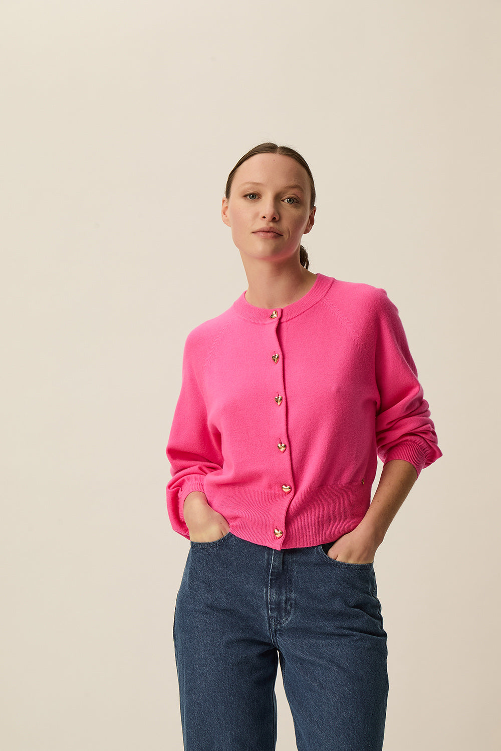 Cardigan Arbalette Gum