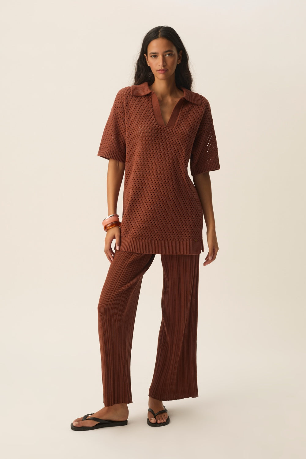 Pantalon Athos Choco