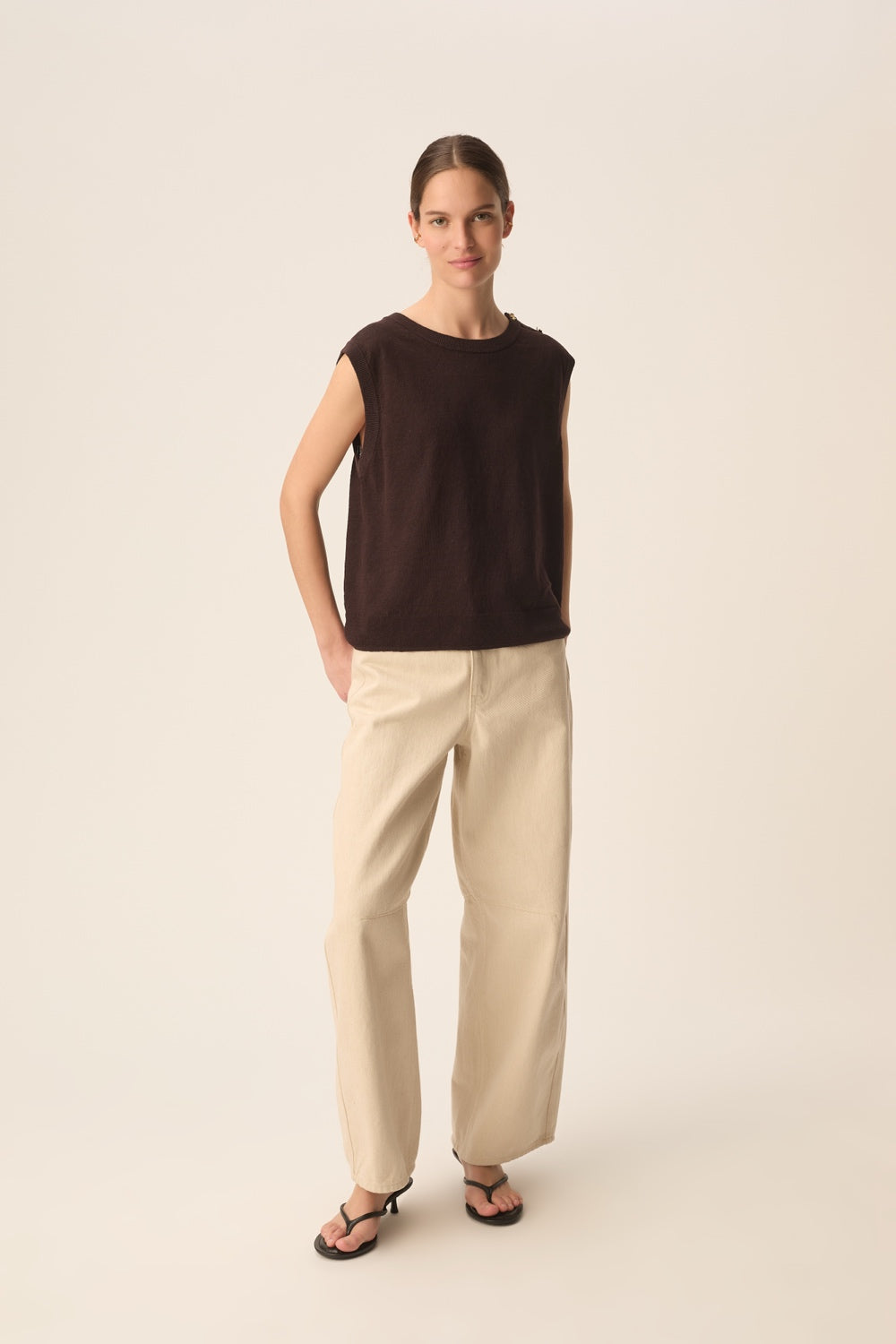Sleeveless jumper  Brazou Terre