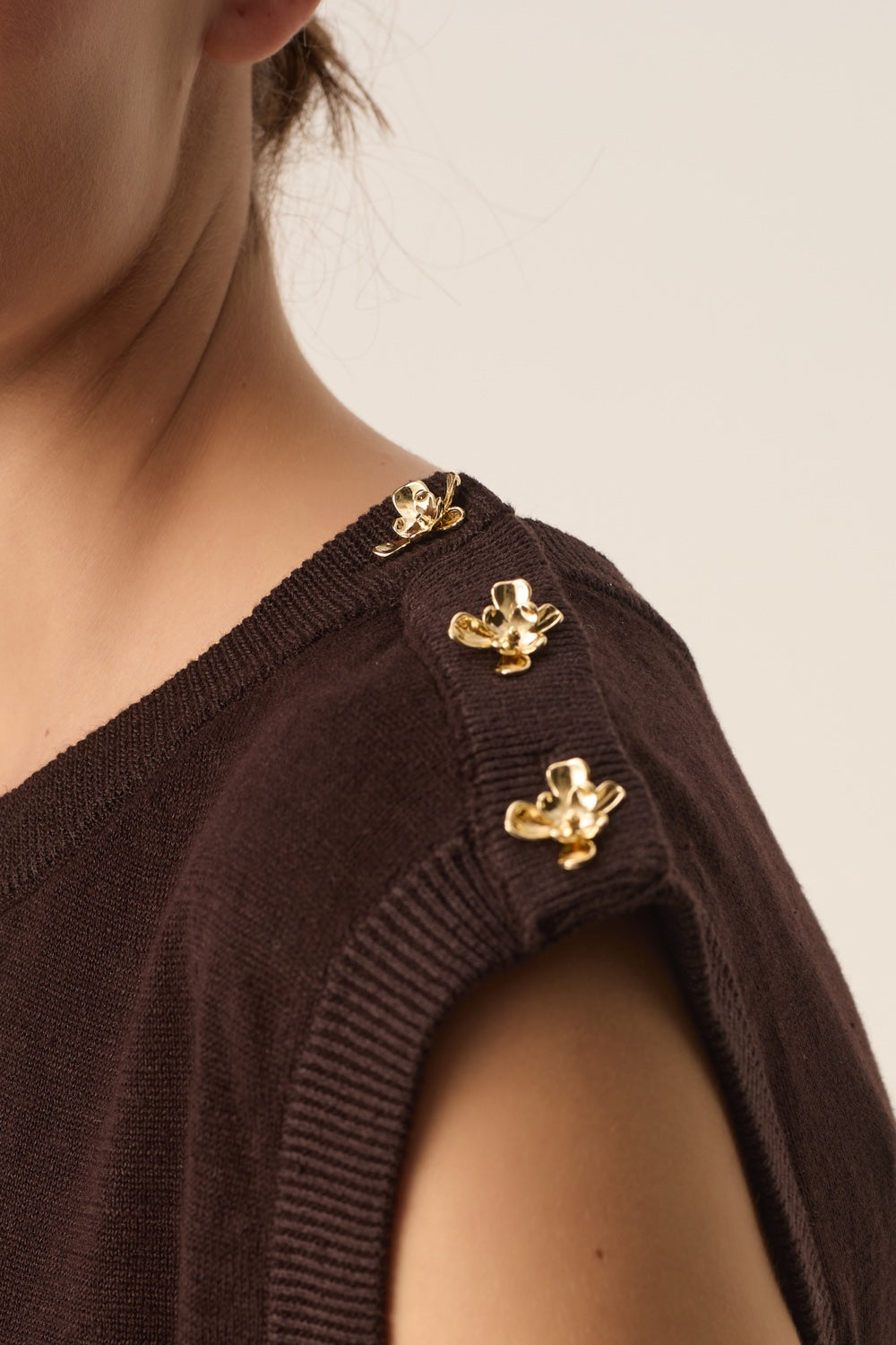 Sleeveless jumper  Brazou Terre