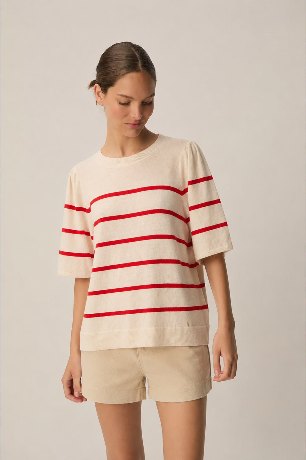 Jumper Bruna Creme/Homard