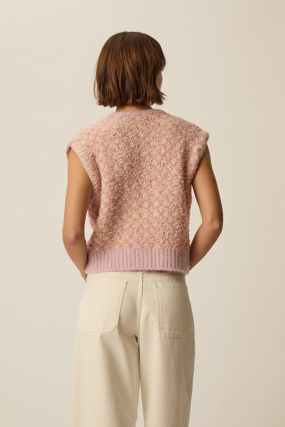 Gilet April Multico Tweed