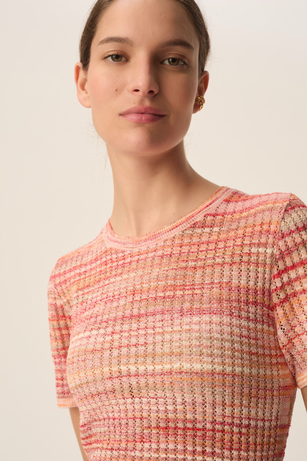 Pull manches  courtes Cuba Multico Homard