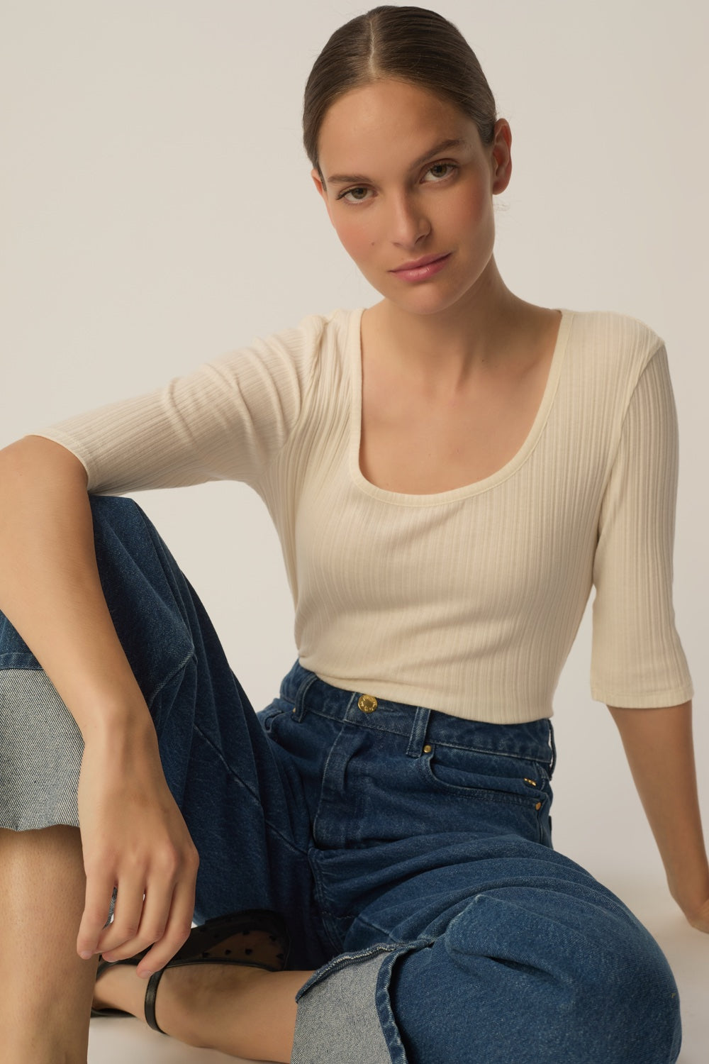 Tee-shirt Inoa Creme