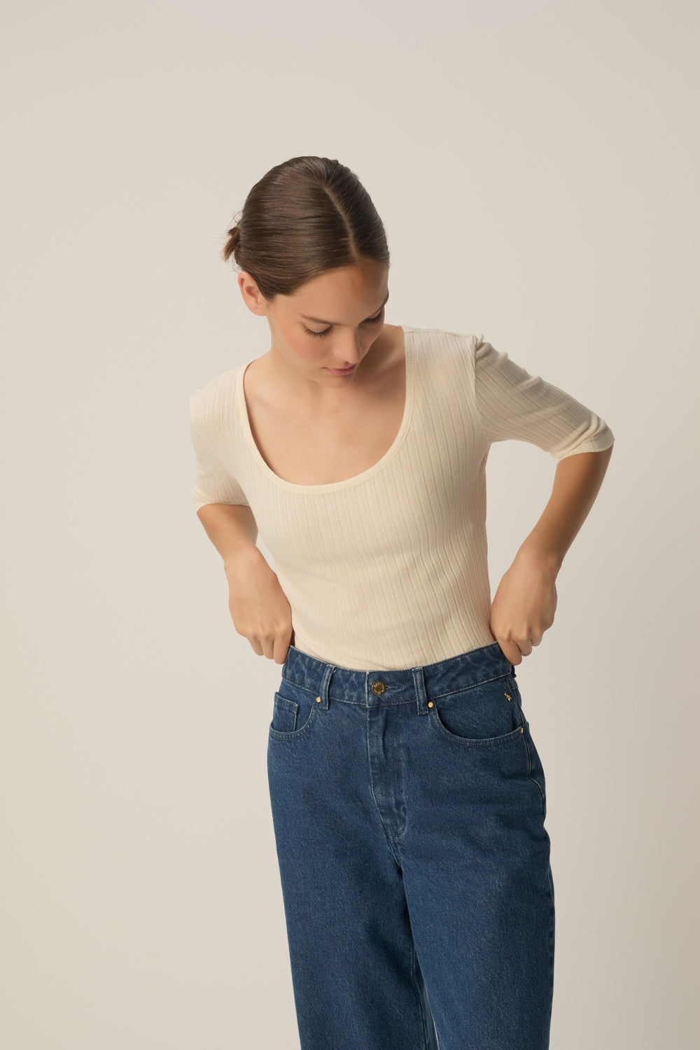 Tee-shirt Inoa Creme