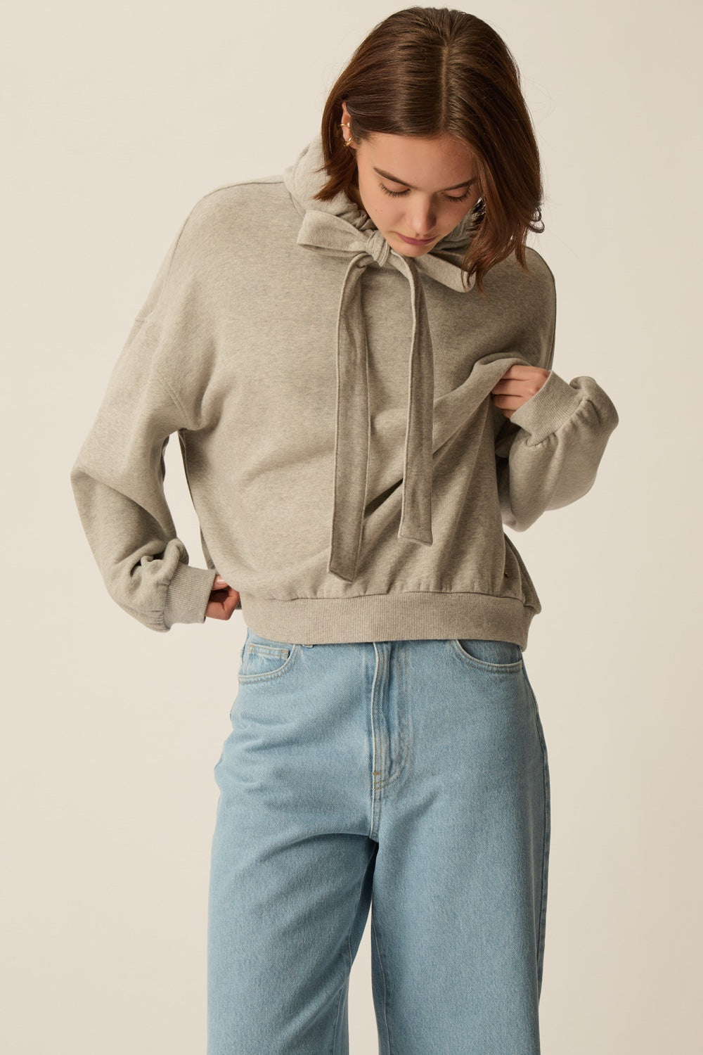 Sweatshirt Julie Gris Chine