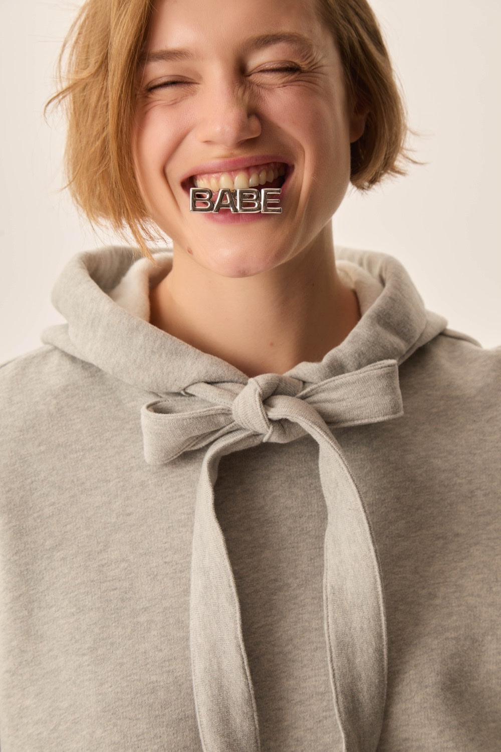 Sweatshirt Julie Gris Chine