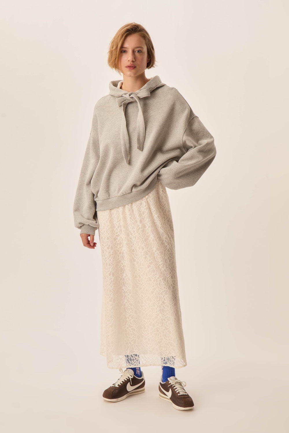 Sweatshirt Julie Gris Chine