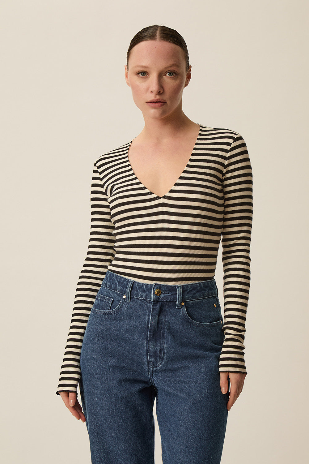 Body Helio Ecru/Noir