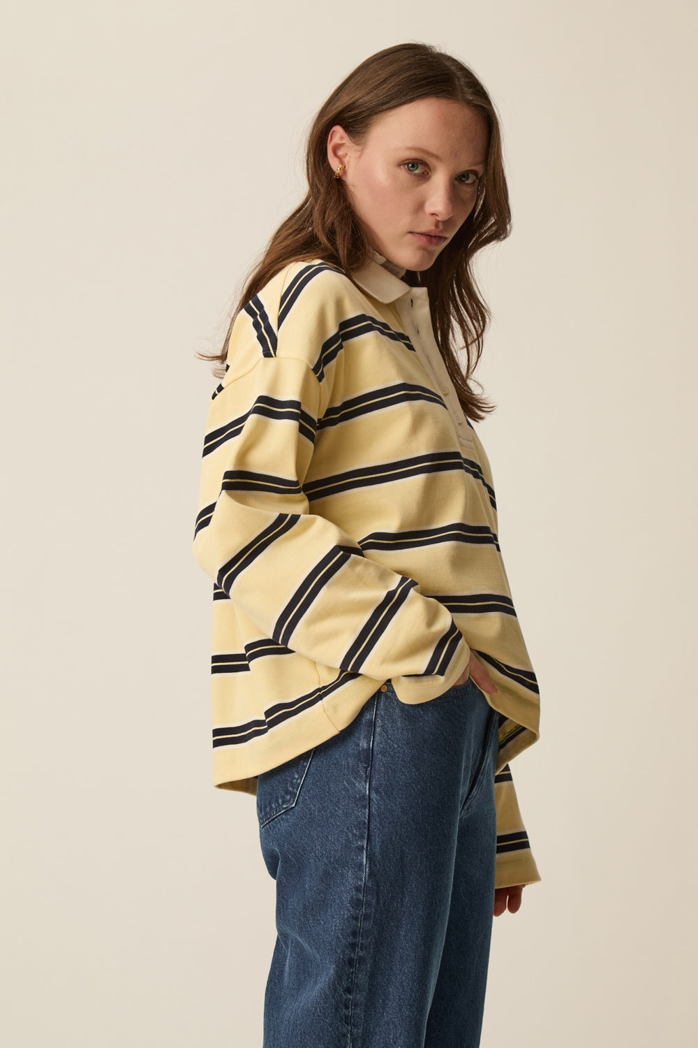 Polo Irina Beurre/Marine