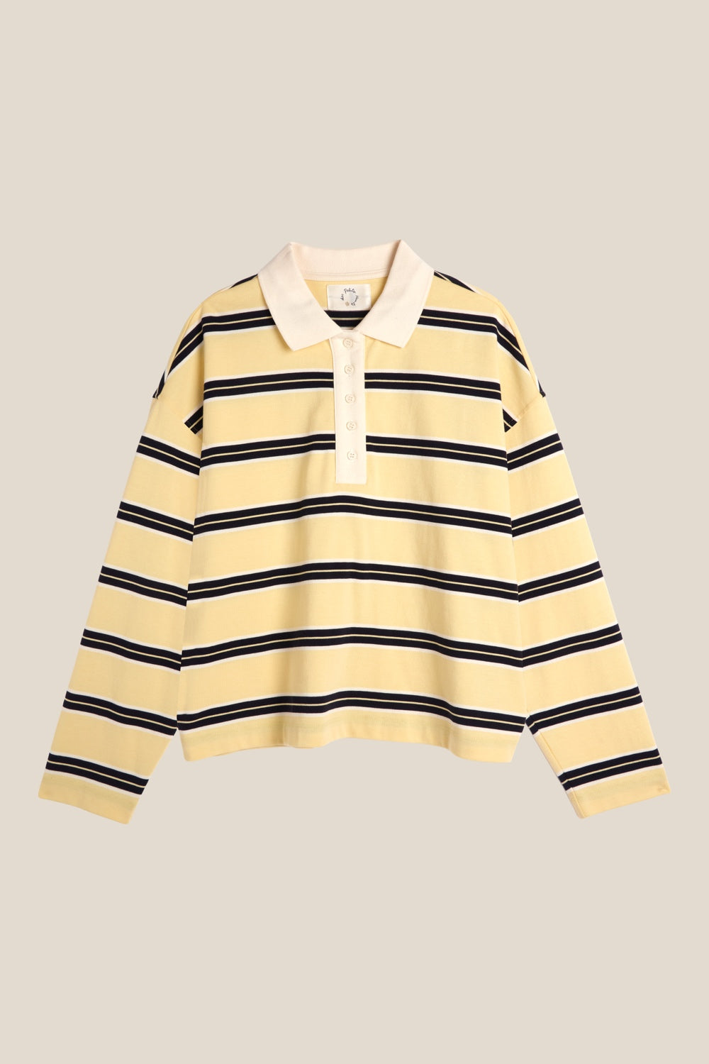 Polo shirt Irina Beurre/Marine