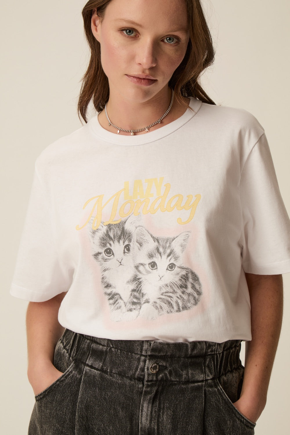 Tee-shirt Jeanne Ecru