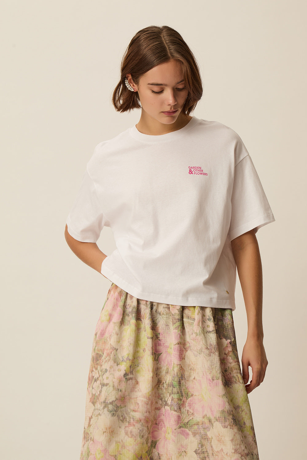 Tee-shirt Jenael Ecru