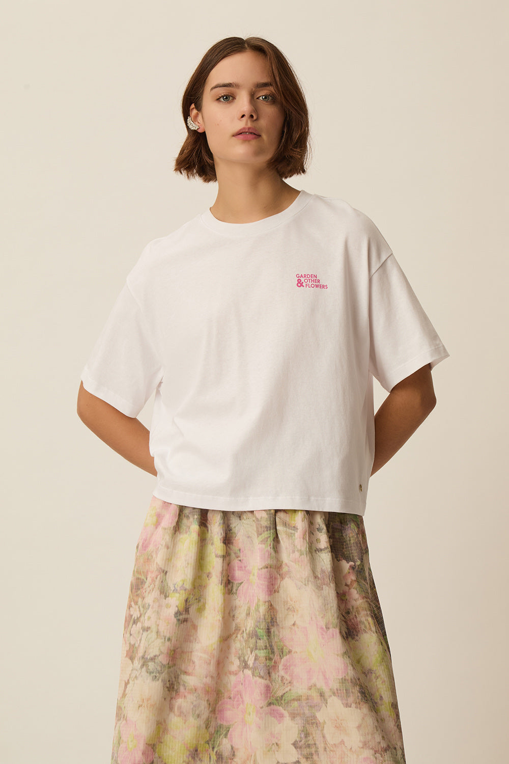 Tee-shirt Jenael Ecru