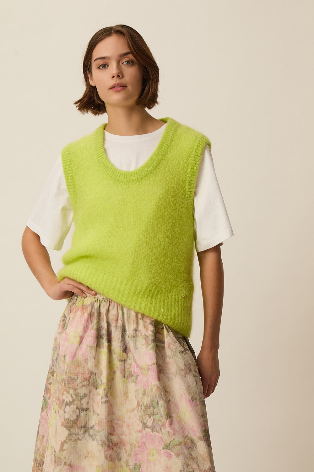 Tee-shirt Jerry Ecru