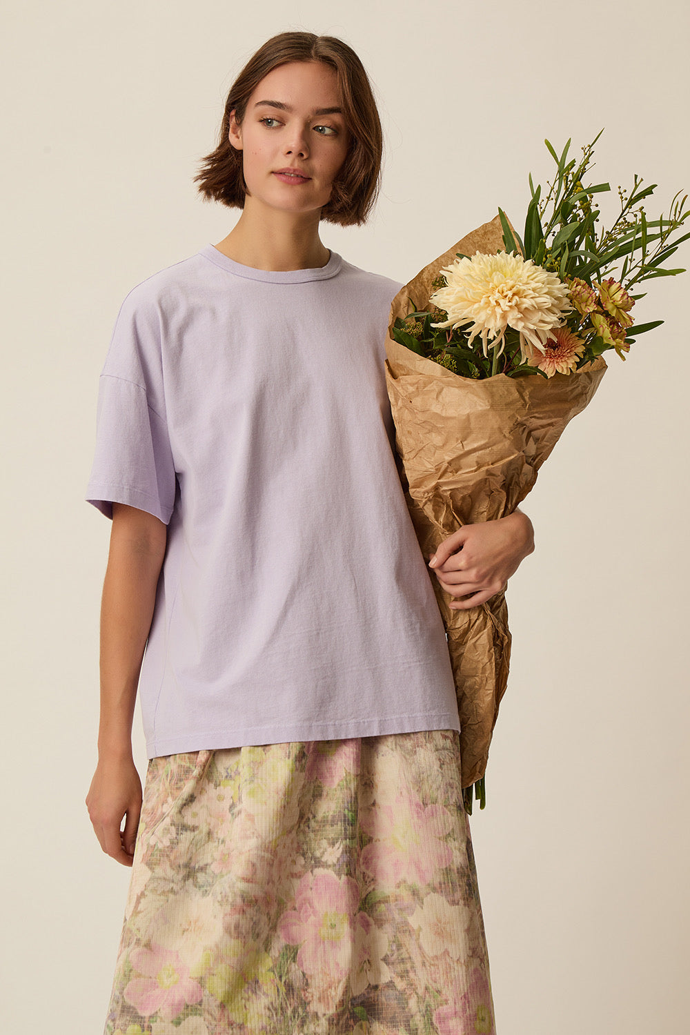 Tee-shirt Jeremi Lavande