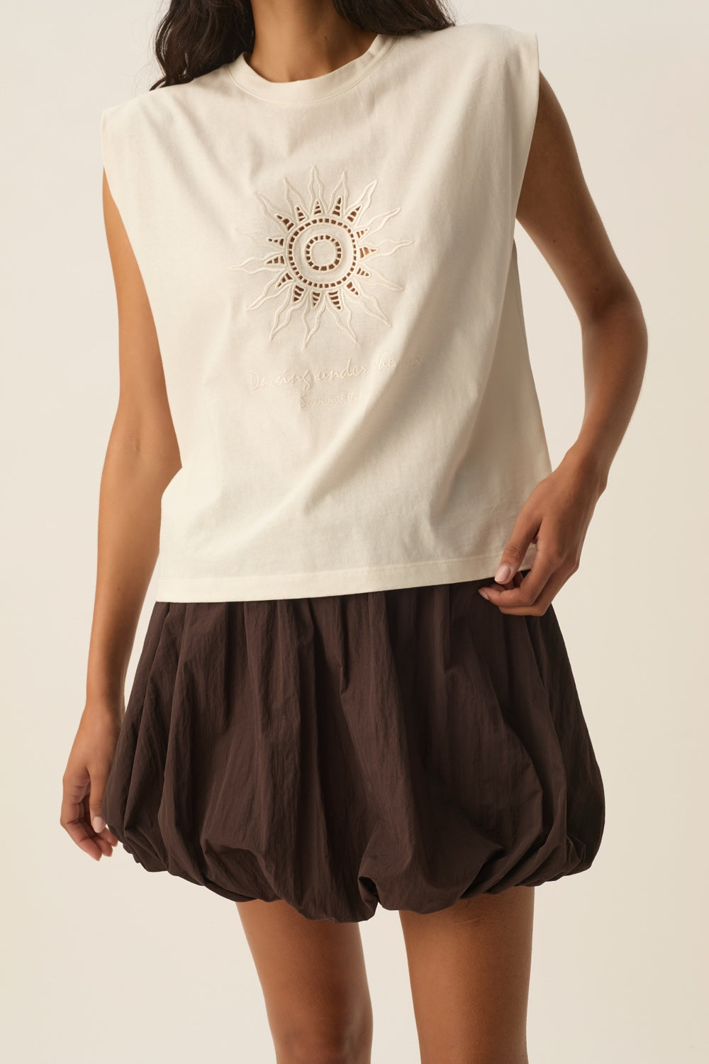 Vest top Yacinthe Milk