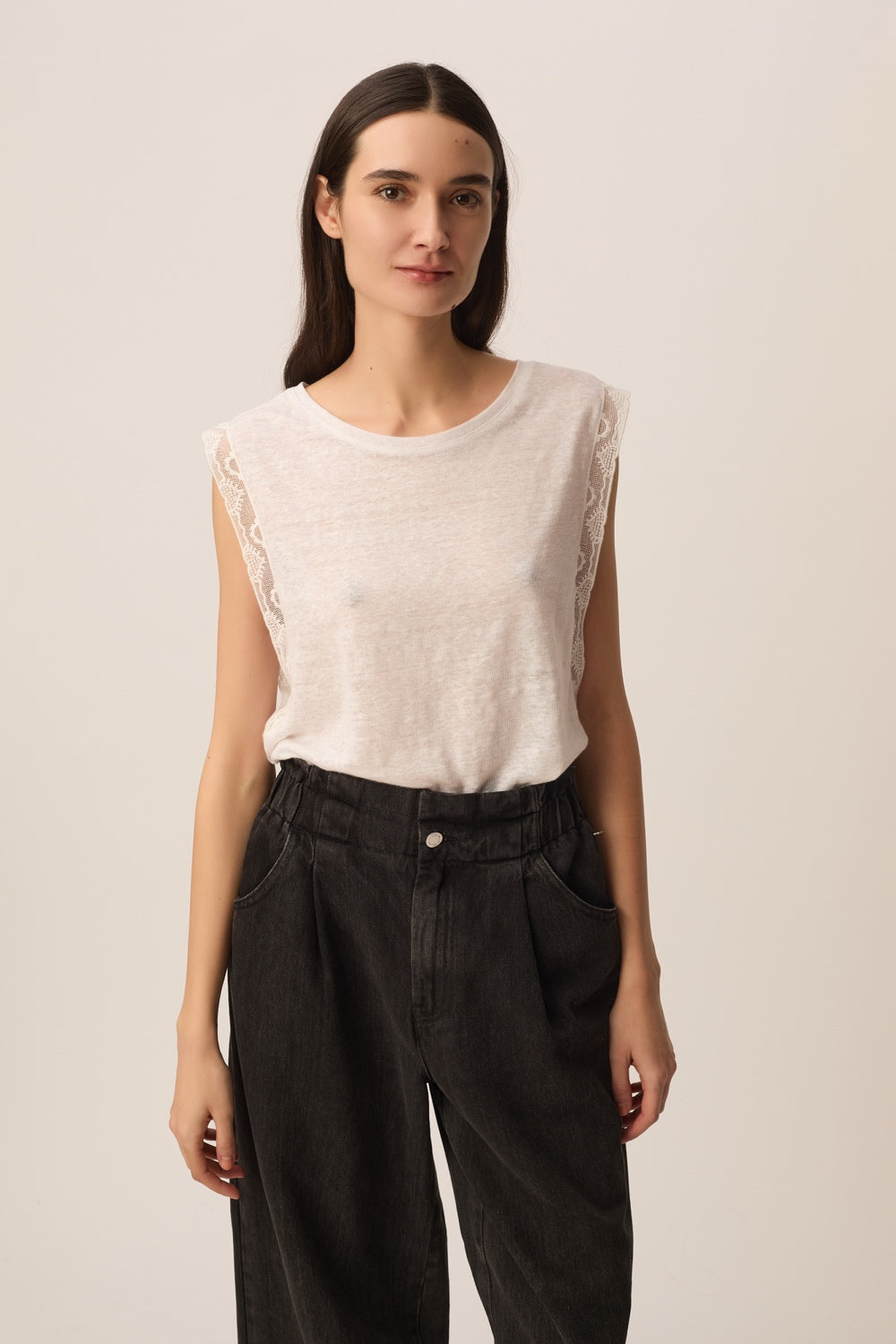 Débardeur Helena Ecru
