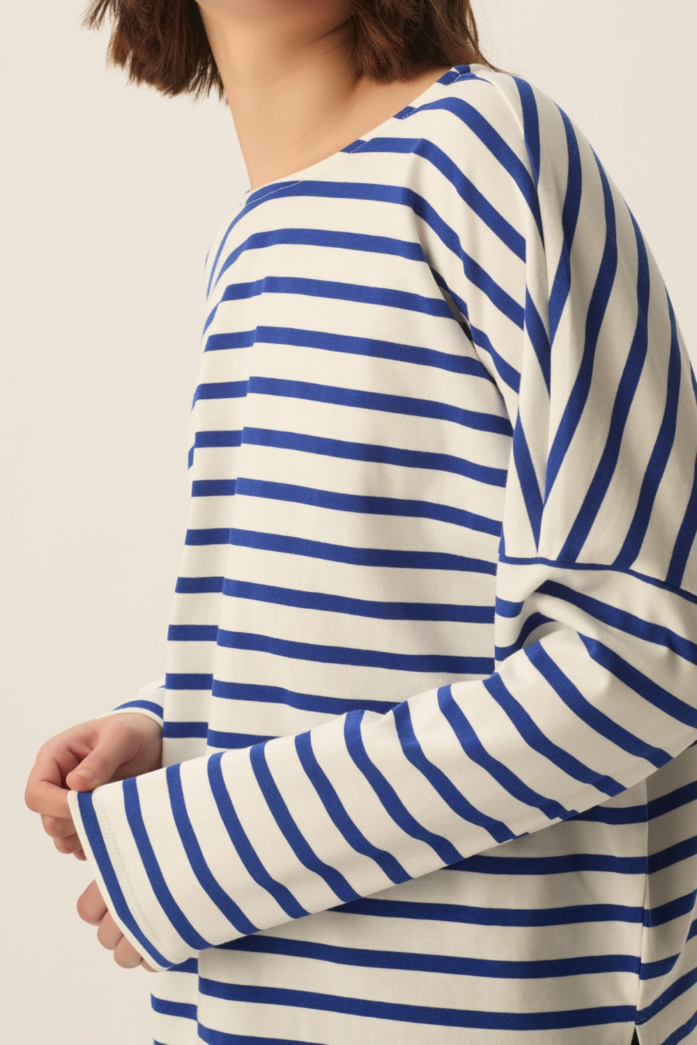 Marinière Filly Ecru/Indigo