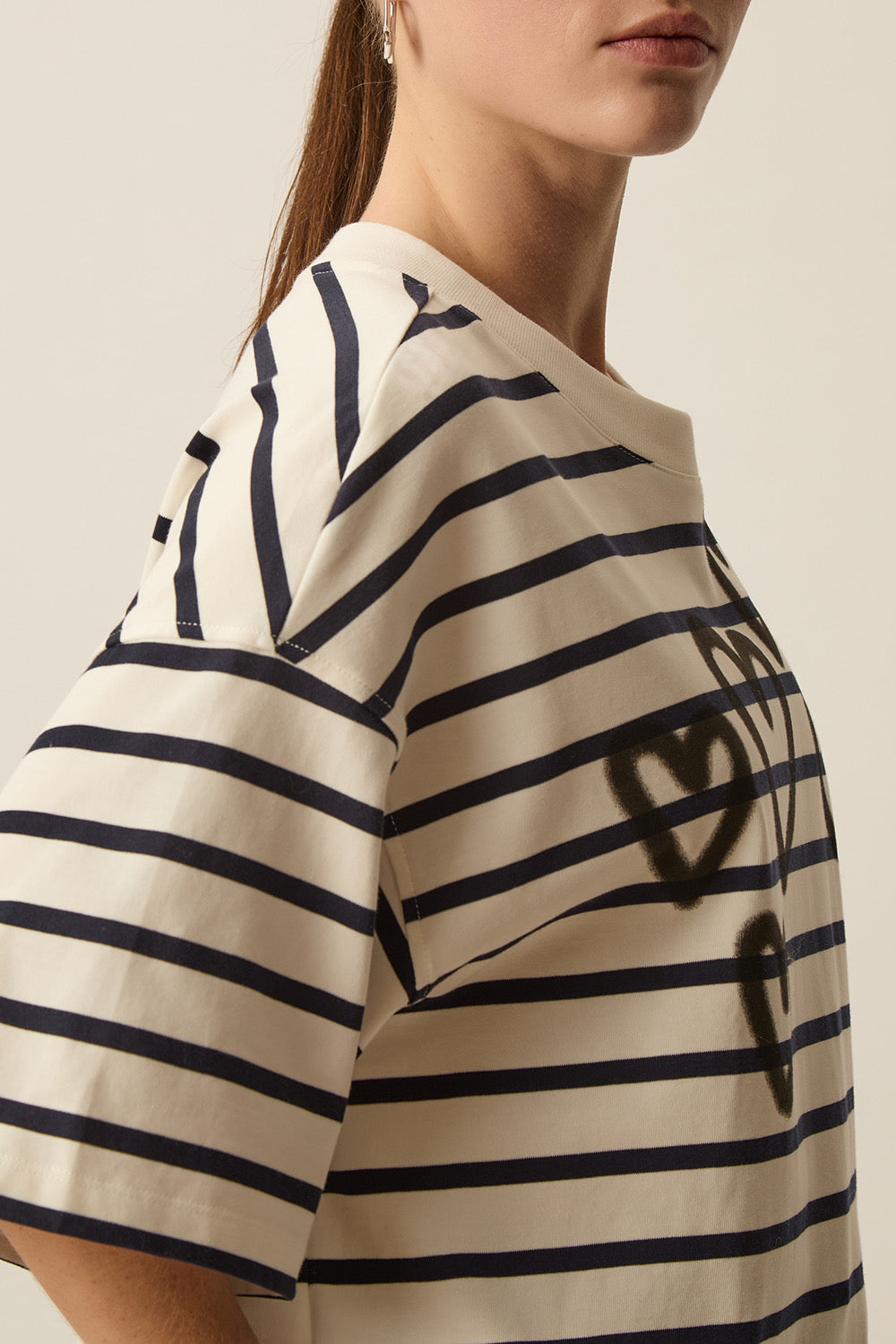 Marinière Fionna Coeur Noir