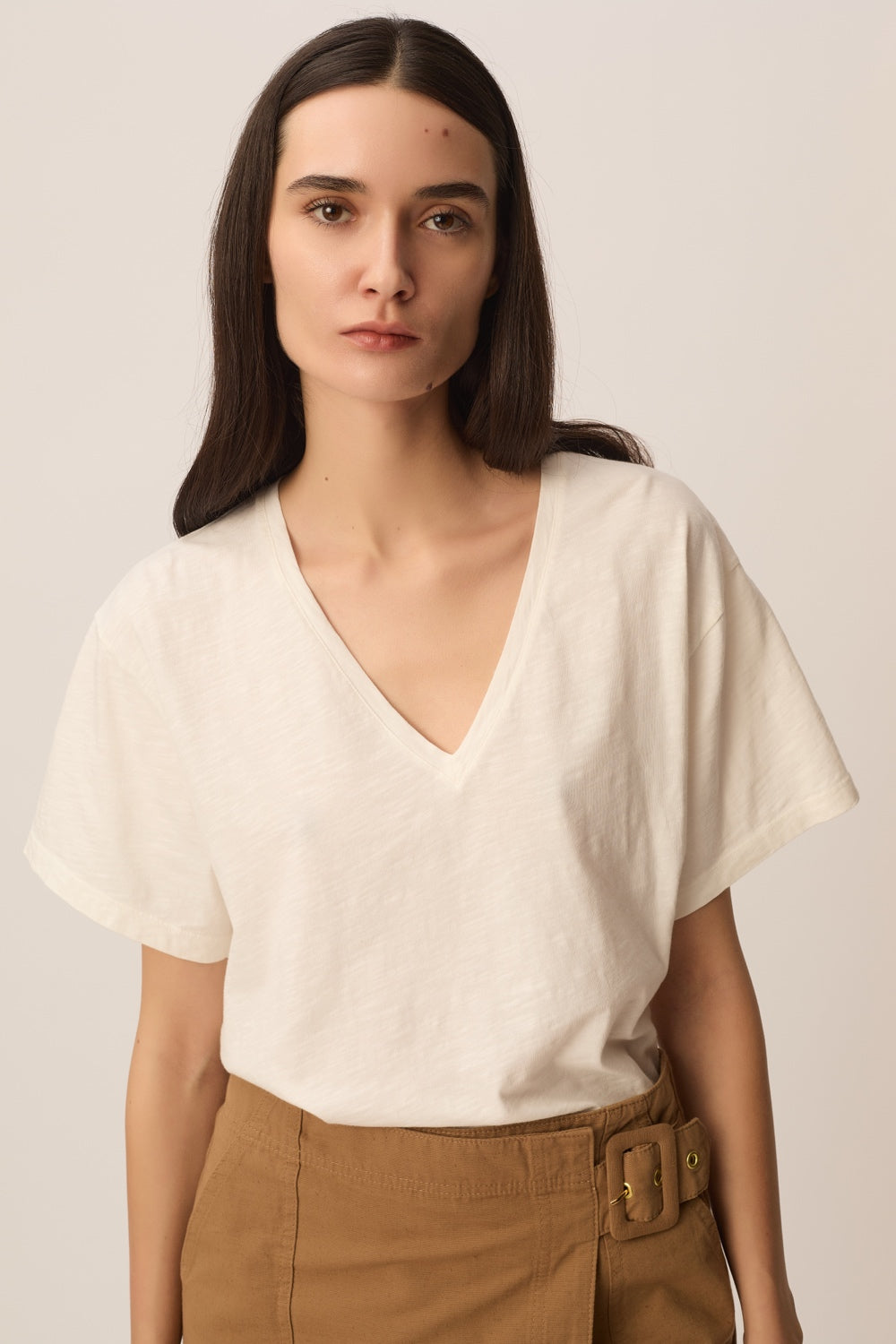Tee-shirt Zae Ecru