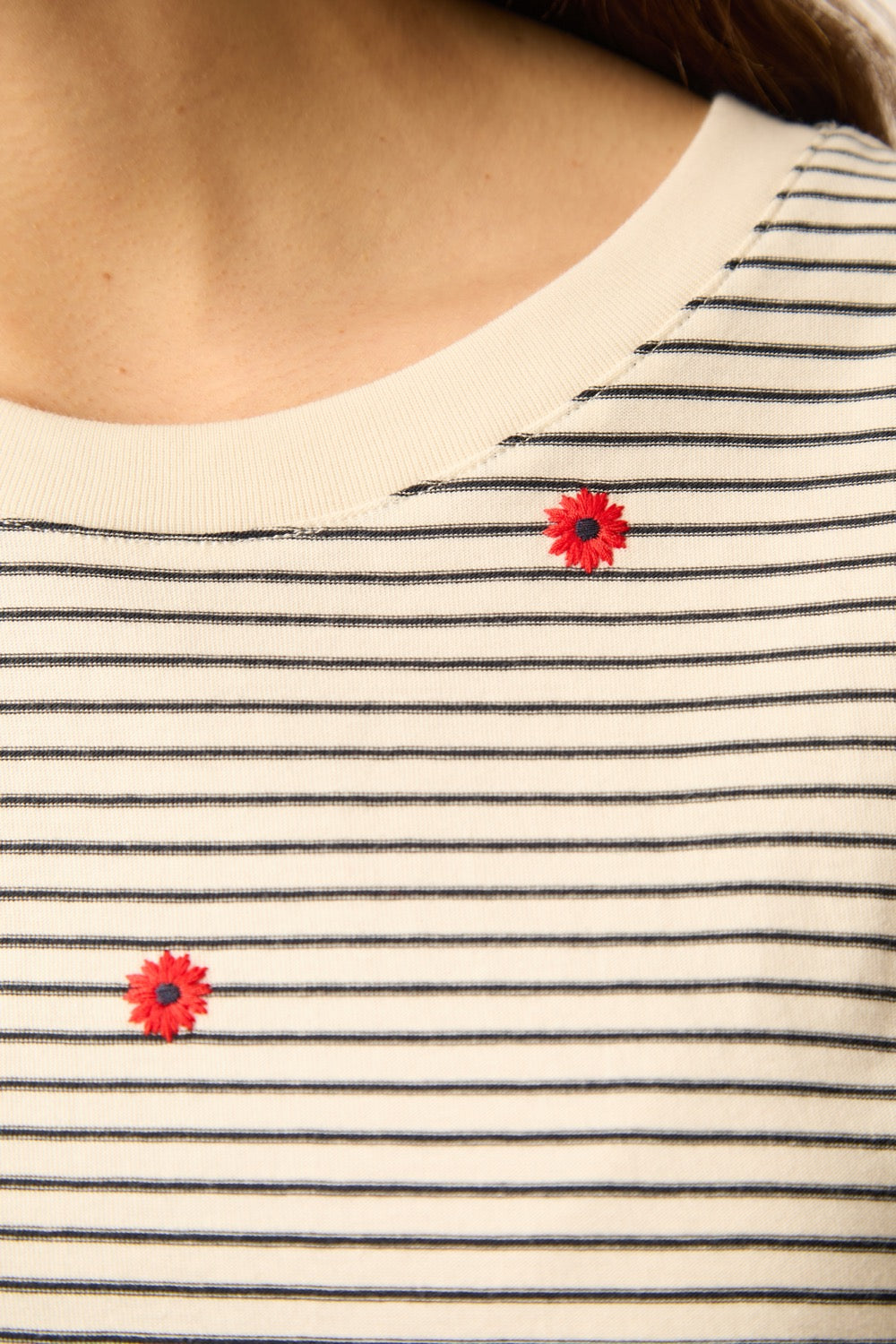 Tee-shirt Josef Marine/Homard