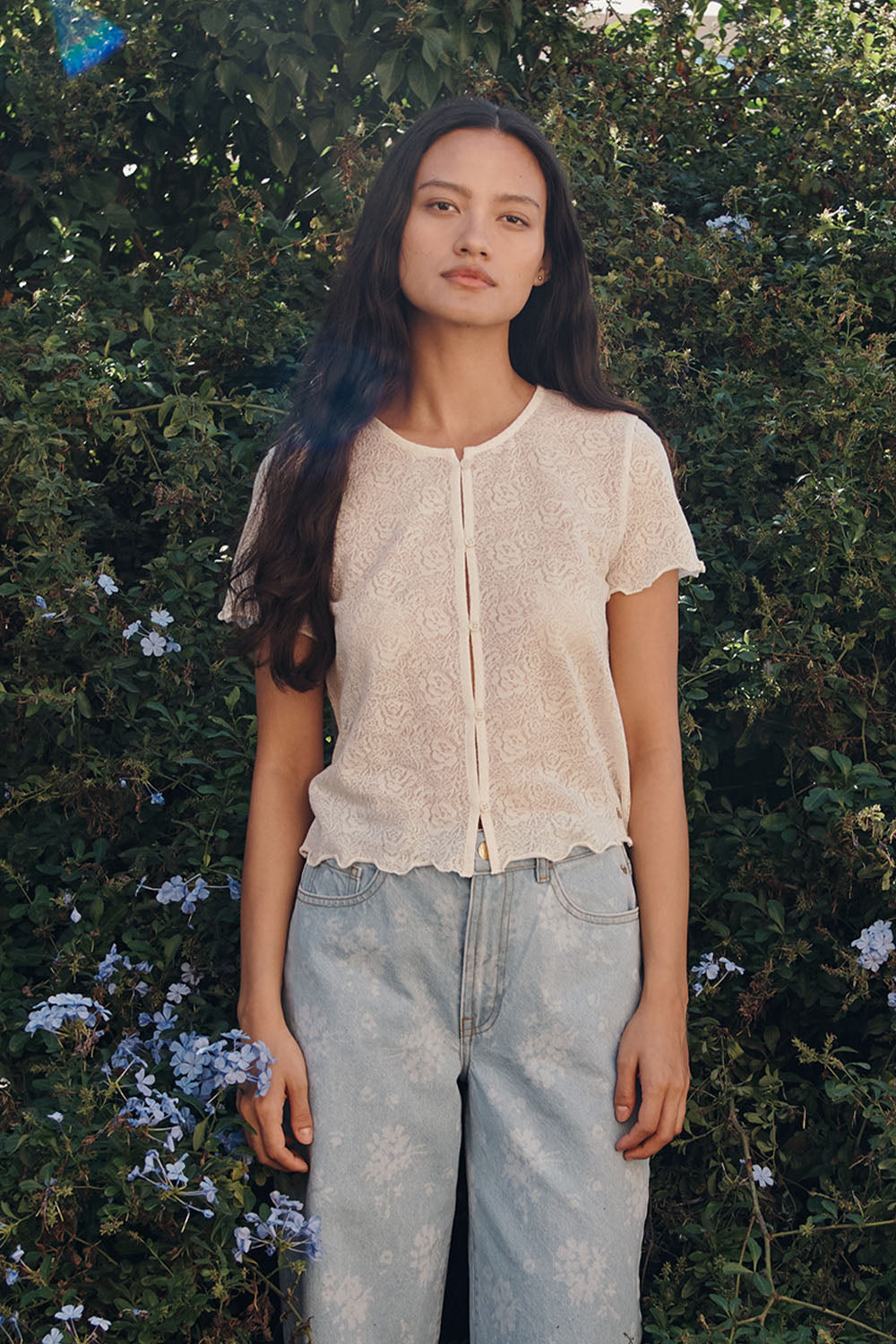 Tee-shirt Grace Ecru