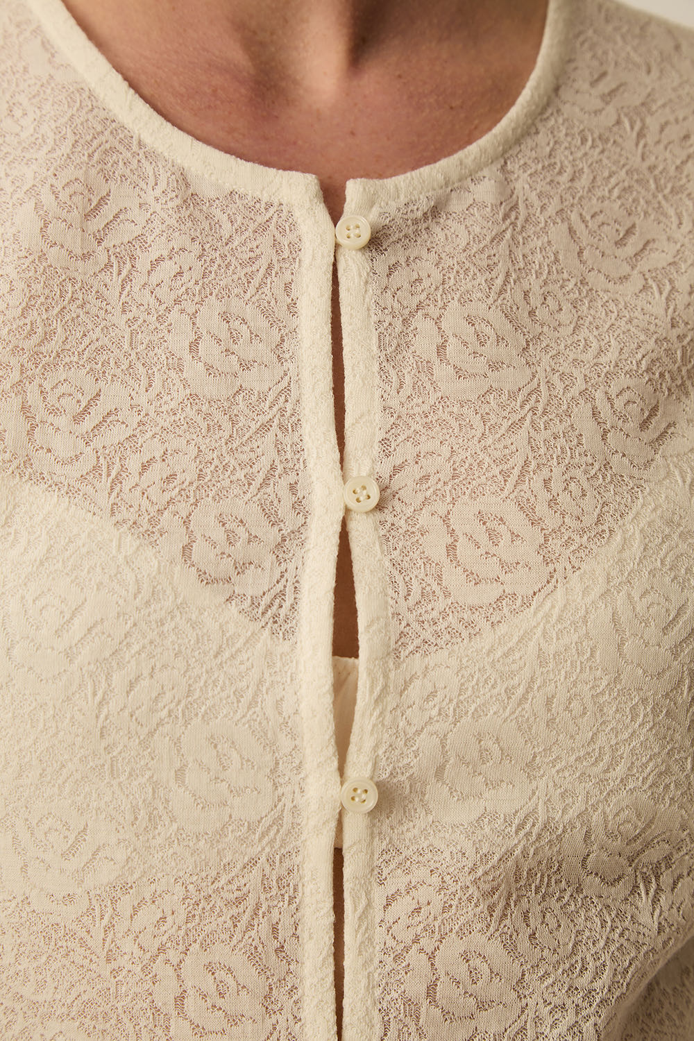 Tee-shirt Grace Ecru