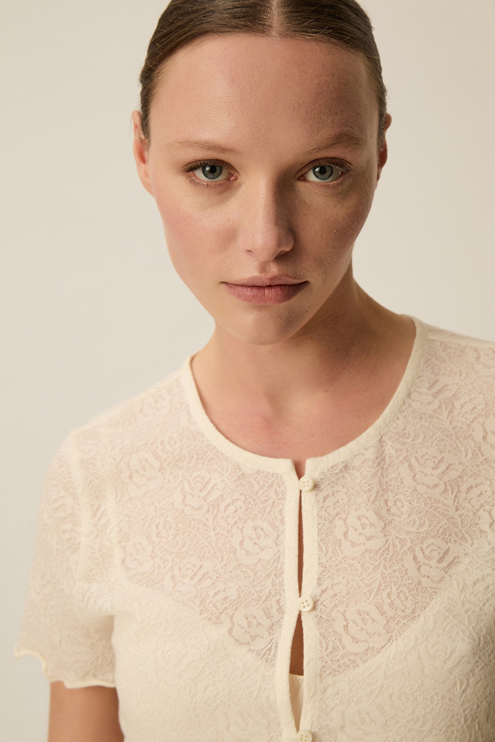 Tee-shirt Grace Ecru