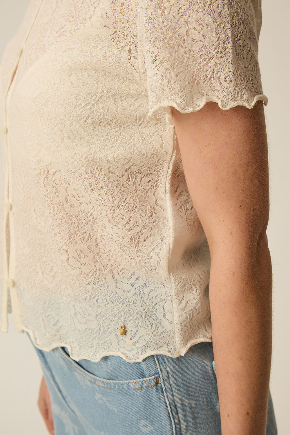 Tee-shirt Grace Ecru