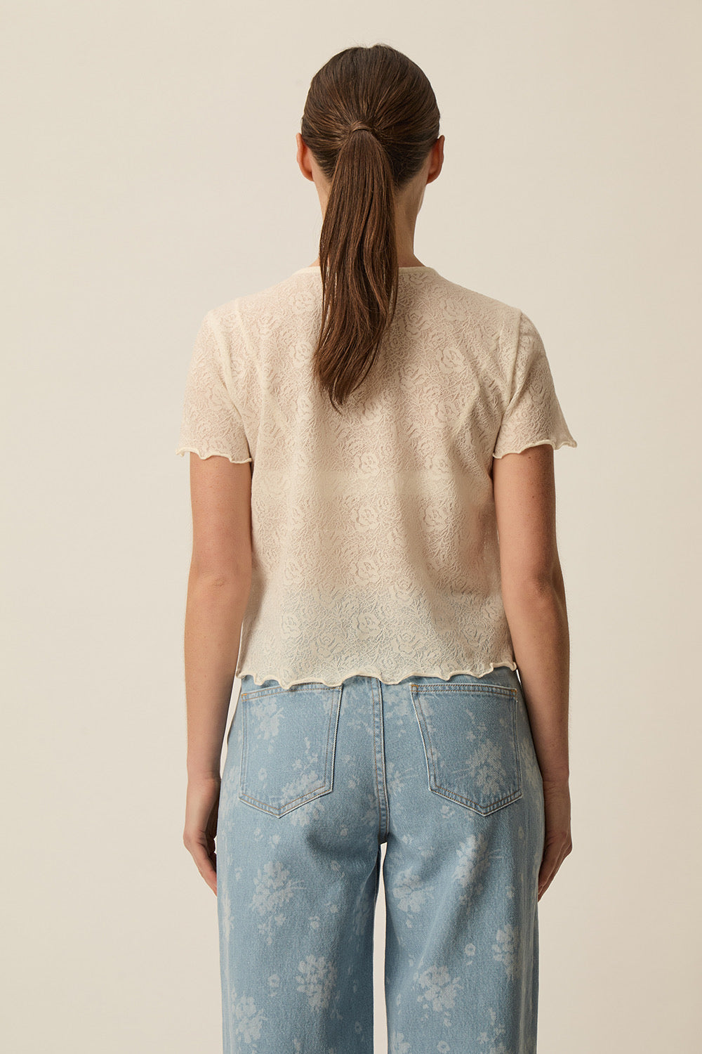 Tee-shirt Grace Ecru