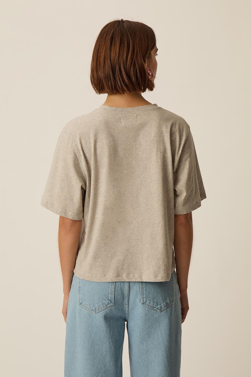 Tee-shirt Jerrypatch Gris Chine