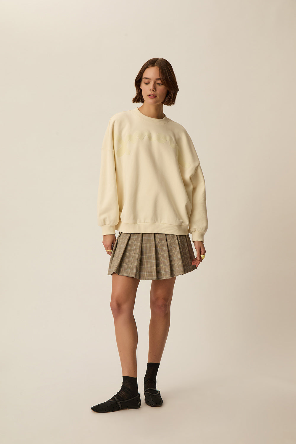 Sweatshirt June Creme