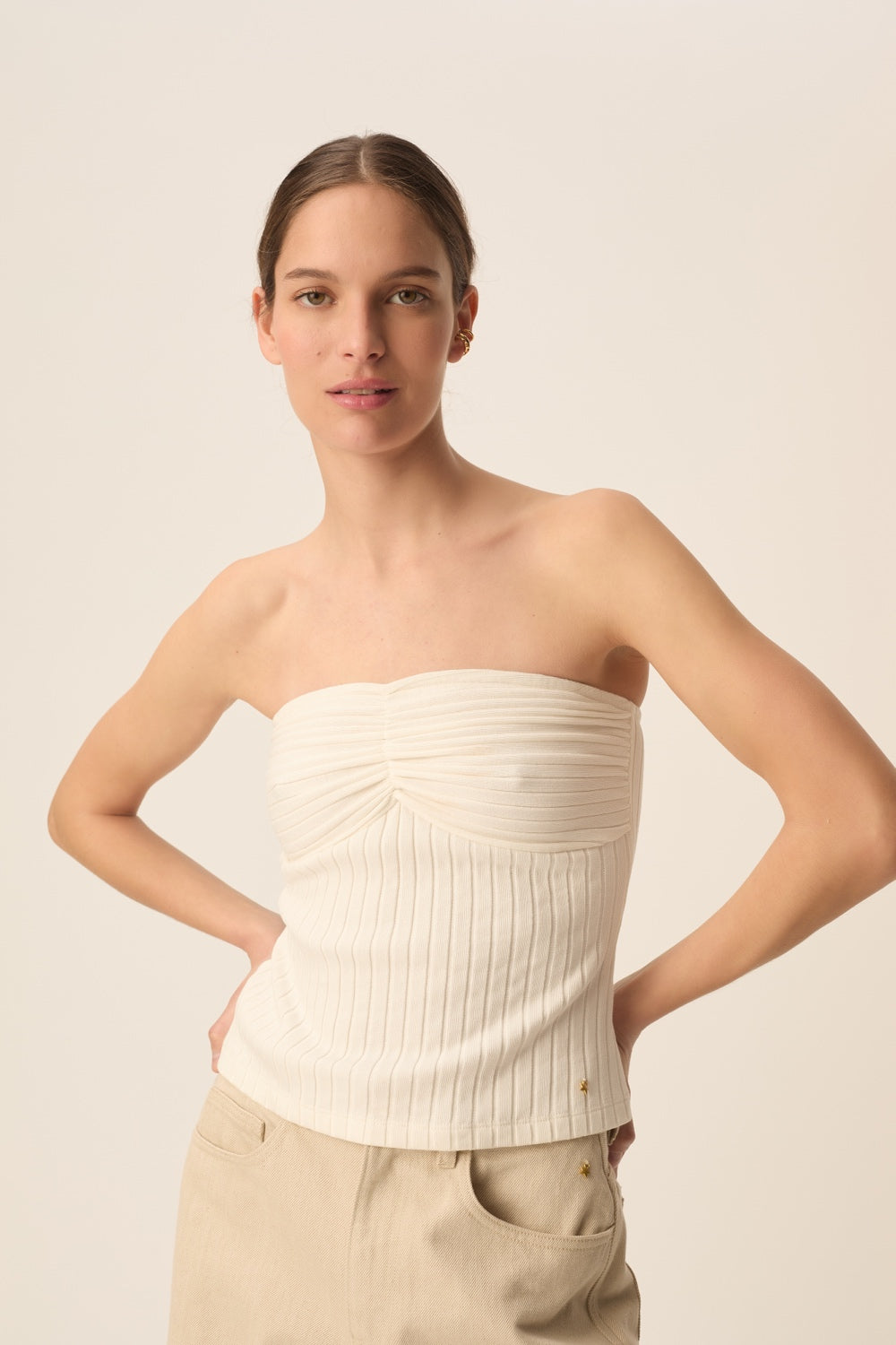 Vest top Kenza Creme