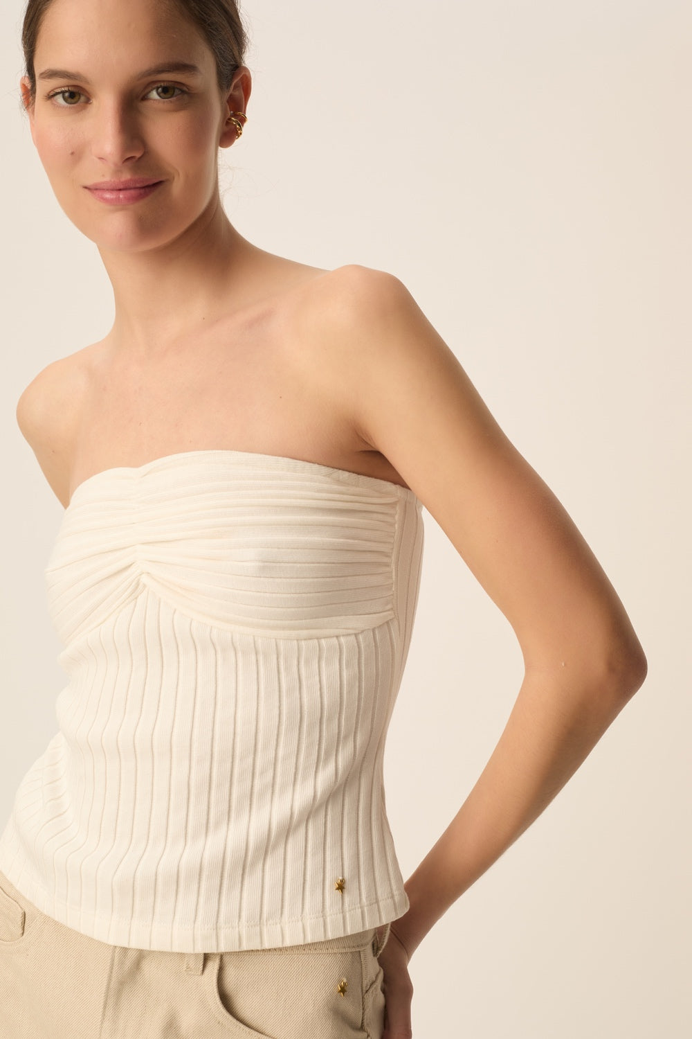 Vest top Kenza Creme