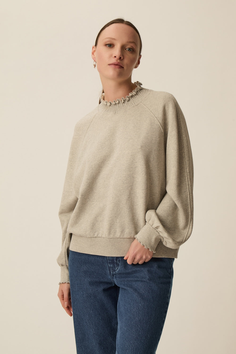 Sweatshirt Yaelle Gris Chine