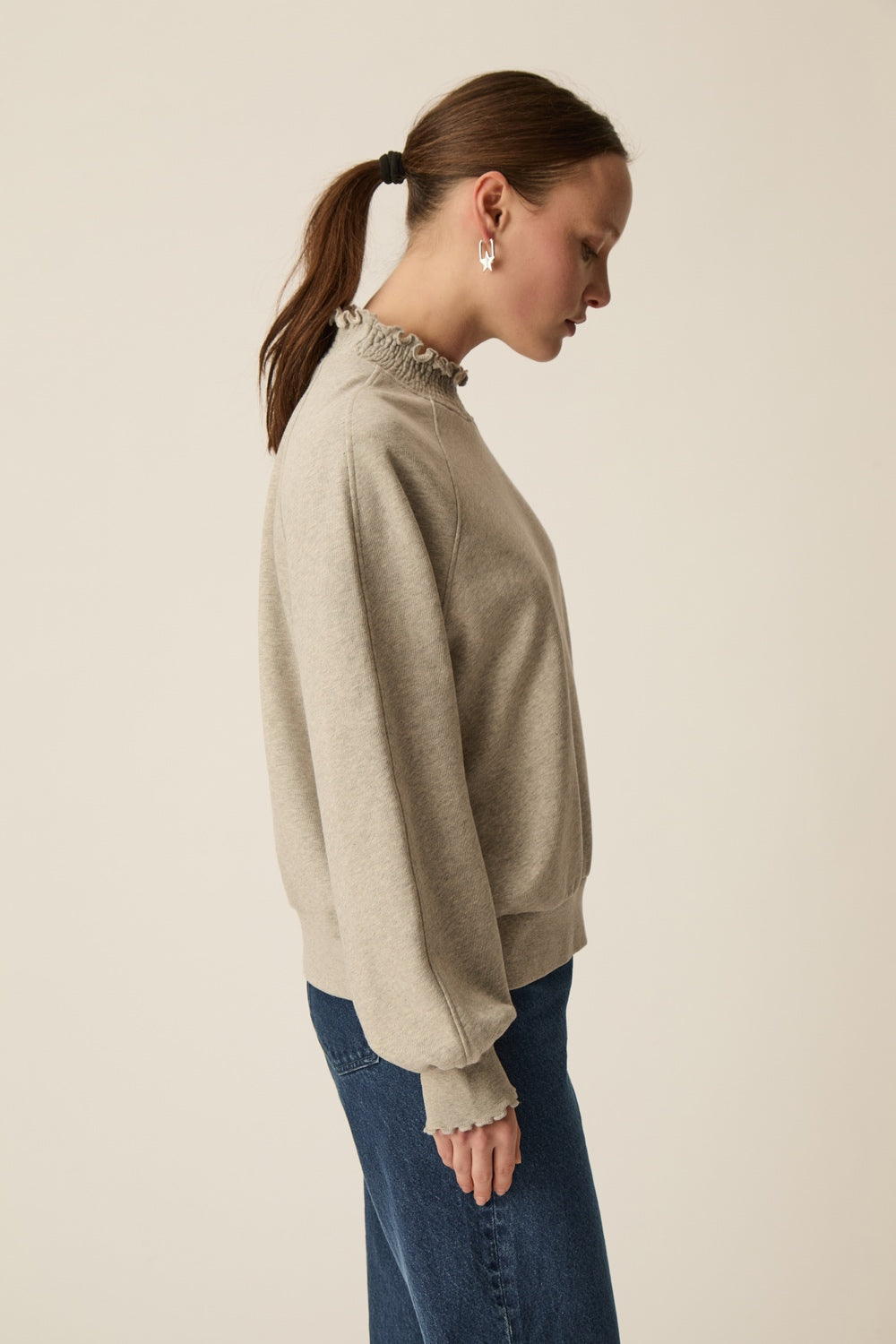 Sweatshirt Yaelle Gris Chine