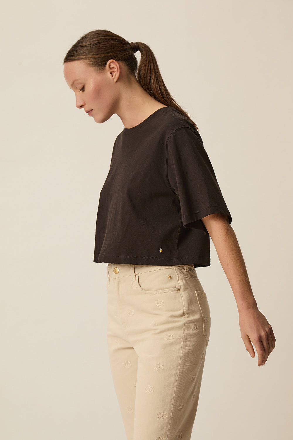 Tee-shirt Jelila Noir