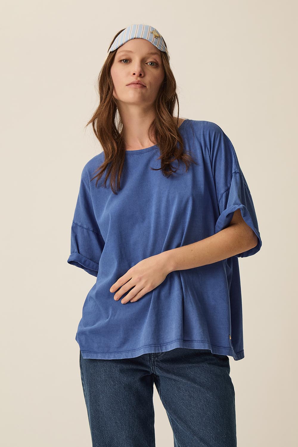Tee-shirt Haricia Indigo